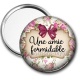 Miroir de poche - une amie formidable
