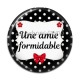 Cabochon Résine - une amie formidable