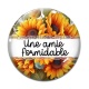 Cabochon Verre - une amie formidable
