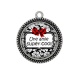Pendentif Cabochon Argent - une amie super cool
