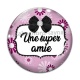 Cabochon Verre - une super amie