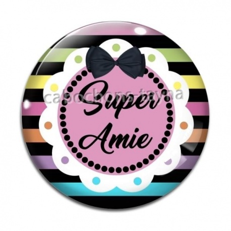 Cabochon Verre - super amie
