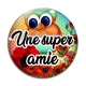 Cabochon Verre - une super amie
