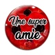 Cabochon Verre - une super amie