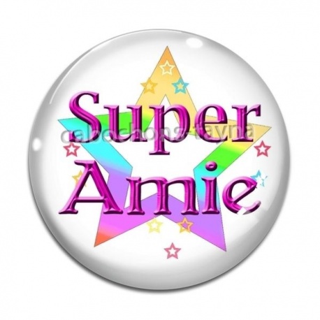 Cabochon Verre - super amie