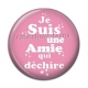 Cabochon Résine - je suis une amie qui déchire