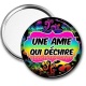 Miroir de poche - une amie qui déchire