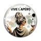 Cabochon Verre - Huleux