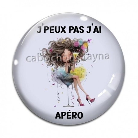 Cabochon Verre -  Huleux