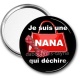 Miroir de poche - je suis une nana qui déchire