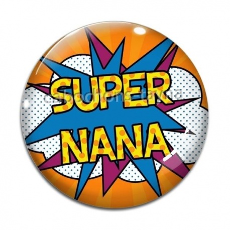 Cabochon Verre - super nana