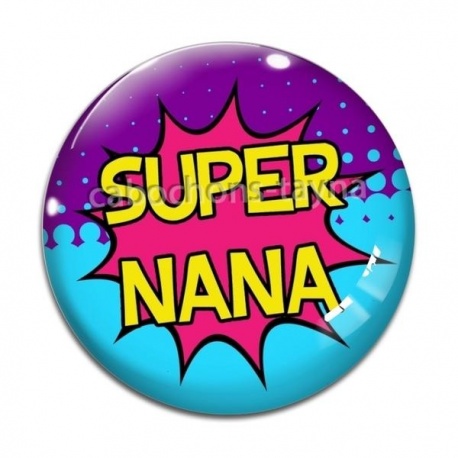 Cabochon Verre - super nana