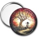 Miroir de poche - arbre de vie