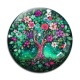 Cabochon Verre - arbre de vie
