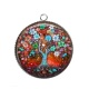 Pendentif Cabochon Argent - arbre de vie