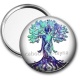 Miroir de poche - arbre de vie