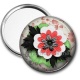 Miroir de poche - fleur
