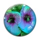 Cabochon Verre - fleur