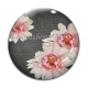 Cabochon Verre - fleur