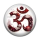 Cabochon Résine - symbole OM
