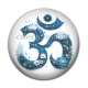 Cabochon Résine - symbole OM
