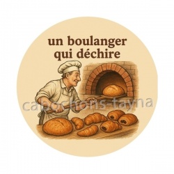 un boulanger qui déchire