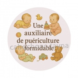 une auxiliaire de puériculture formidable