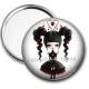 Miroir de poche - fille gotique