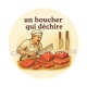 un boucher qui déchire