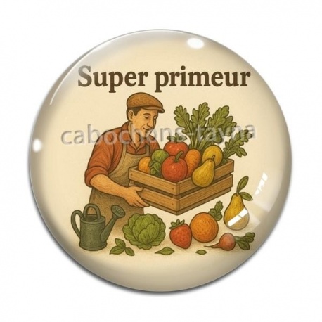 Cabochon Verre - super primeur
