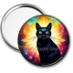 Miroir de poche - chat