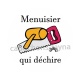 menuisier qui déchire