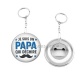 Porte clés décapsuleur - je suis un papa qui déchire