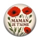 Cabochon Résine - maman je t'aime