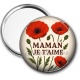 Miroir de poche - maman je t'aime