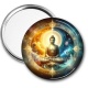 Miroir de poche - bouddha méditation
