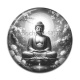 Cabochon Résine -  bouddha méditation