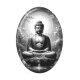 Cabochon Résine Ovale -  bouddha méditation