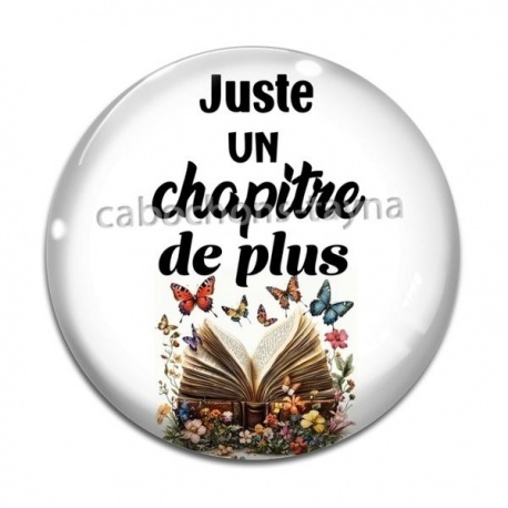 Cabochon Verre - juste un chapitre de plus