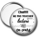Miroir de poche - chuttt ne pas toucher lecture en cours