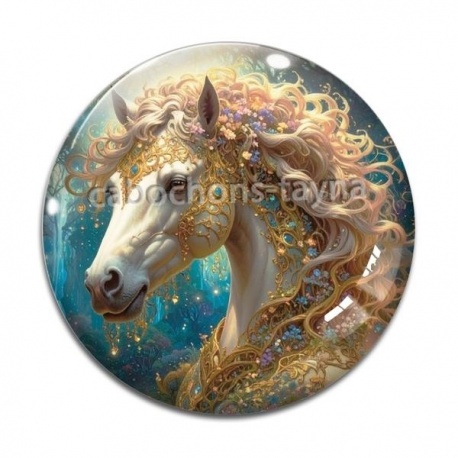 Cabochon Verre - chaval