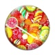 Cabochon Verre - bonbon