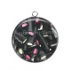 Pendentif Cabochon Argent - bonbon