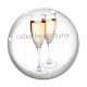 Cabochon Verre - coupe champagne