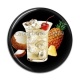 Cabochon Résine - cocktail