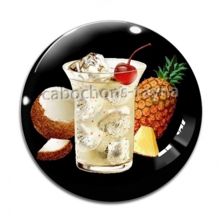 Cabochon Verre - cocktail