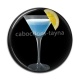 Cabochon Résine - cocktail