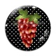 Cabochon Verre - raisin