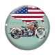 Cabochon Verre - moto