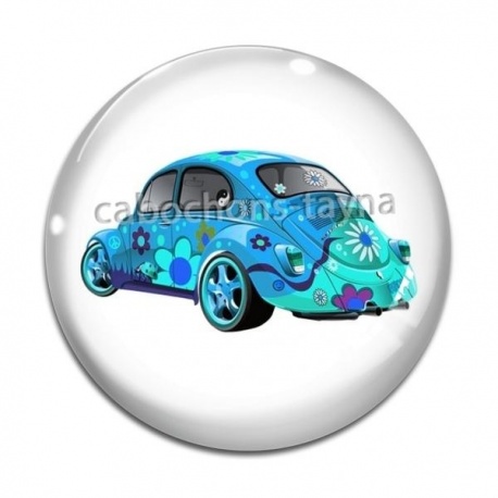 Cabochon Verre - voiture